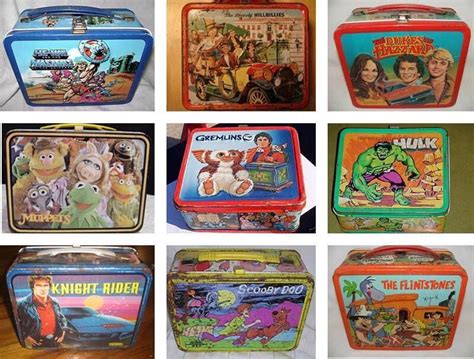 metal lunch box size|vintage lunch boxes 1980s.